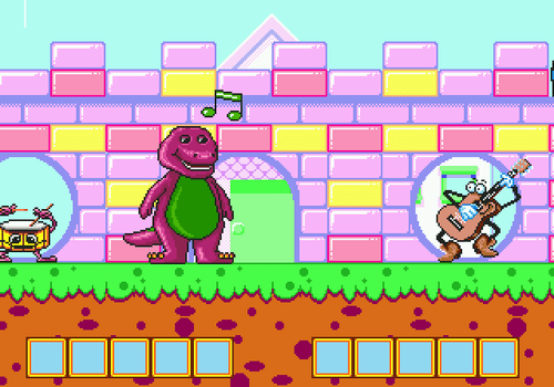 Barney Hide And Seek - Sega Genesis Game Complete - Picture 5 of 7