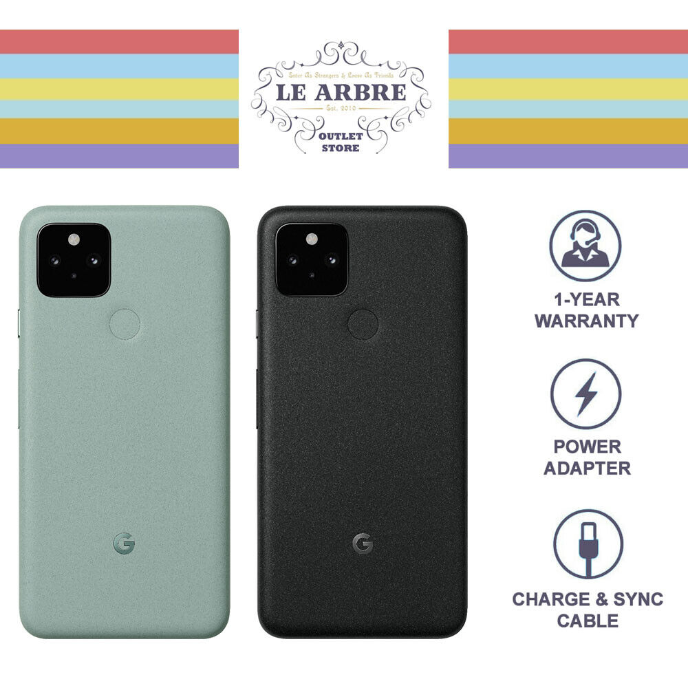 The Price of FULLY UNLOCKED ⭐ Google Pixel 5 128GB BLACK SAGE EXCELLENT ⭐ T-MOBILE AT&T | Google Pixel Phone