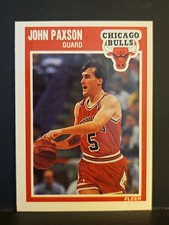 1989-90 Fleer #22 John Paxson BULLS