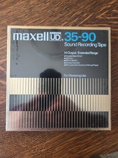 Maxell UD Sound Recording Tape 35-90 Reel to Reel Tape - 1800ft- New/Sealed