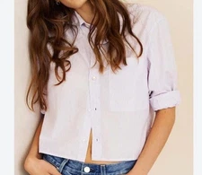 AMO Ruth strip Crop blushing size S 