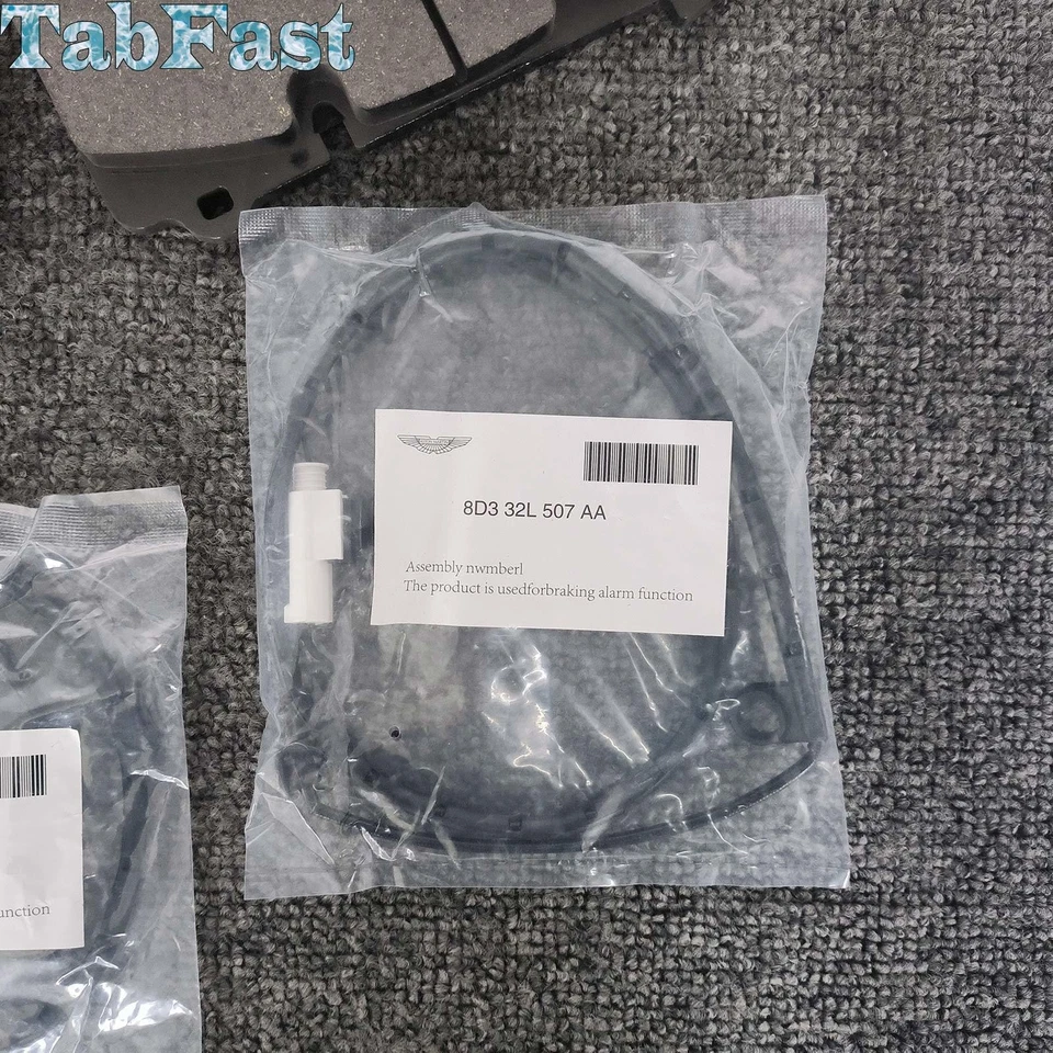 8D33-2D007-BA OEM 2013-16 Aston Martin DB9 Vanquish DBS Virage Front Brake Pad Foto 2 de 4