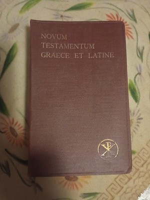 Novum Testamentum Graece und Latein Ed.Merk.Rom 1938.Mit Etui.