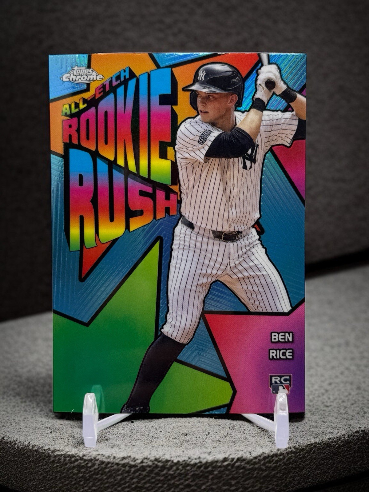 2025 Topps Chrome - All-Etch Rookie Rush Ben Rice #CERR-16 (RC)