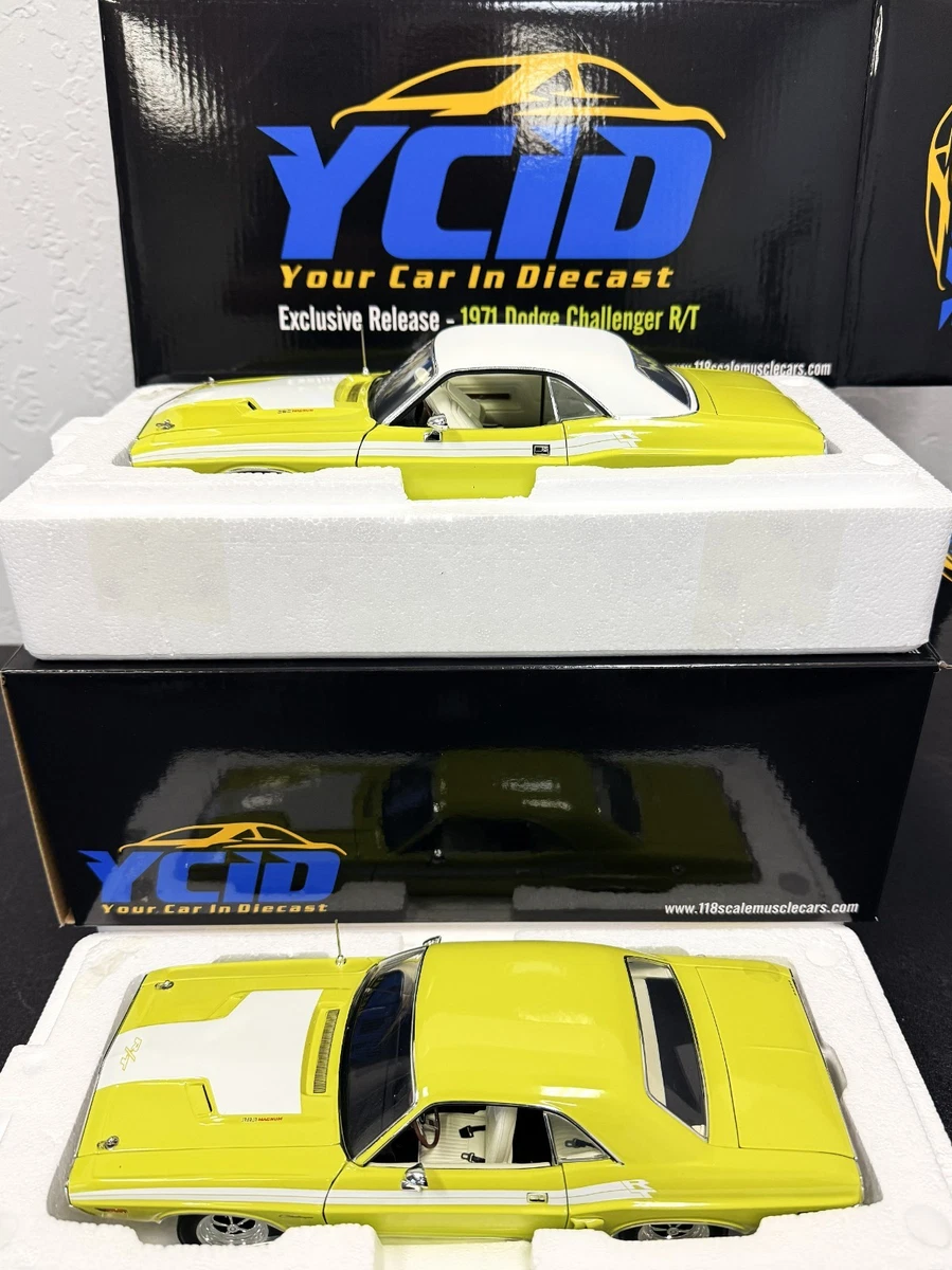 1/18 scale, YCID, 1971 Challenger R/T, Hemi and 383! Excess