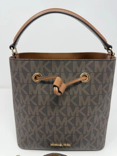 Michael Kors Suri Bucket Shoulder Bag - Brown Marigold, Small