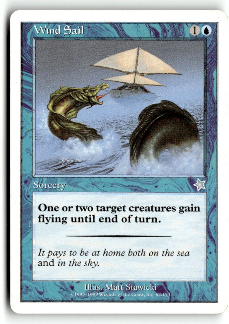 Wind Sail Starter 1999 [S99 - 62] Magic Uncommon LP