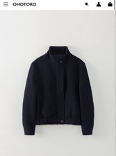 OHTORO Mannish High Neck Blouson