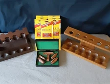 Lot of 2 Vintage Tobacco Pipe Stands with Extra Asseceries