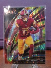 TERRY MCLAURIN 2025 SELECT CLUB LEVEL TIE-DYE PRIZM Shock COMMANDERS 1/25