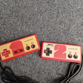 SHARP Twin Famicom FC NES Console Red AN-500R [Maintained Belt Replaced]