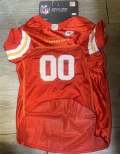 NFL Kansas City Chiefs Dog XXL #00 Football Jersey Pet Gear Costume Free Ship