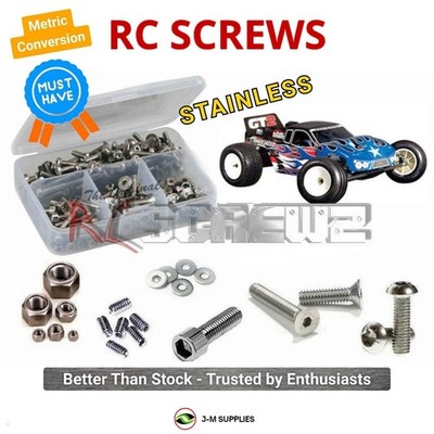 RCScrewZ Metric Stainless Screw Kit ass024m for Associated GT2 1/10 (7080) | KIT