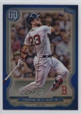2020 Gypsy Queen Box Topper Chrome Blue Refractor 27/99 Michael Chavis #222 0d7h