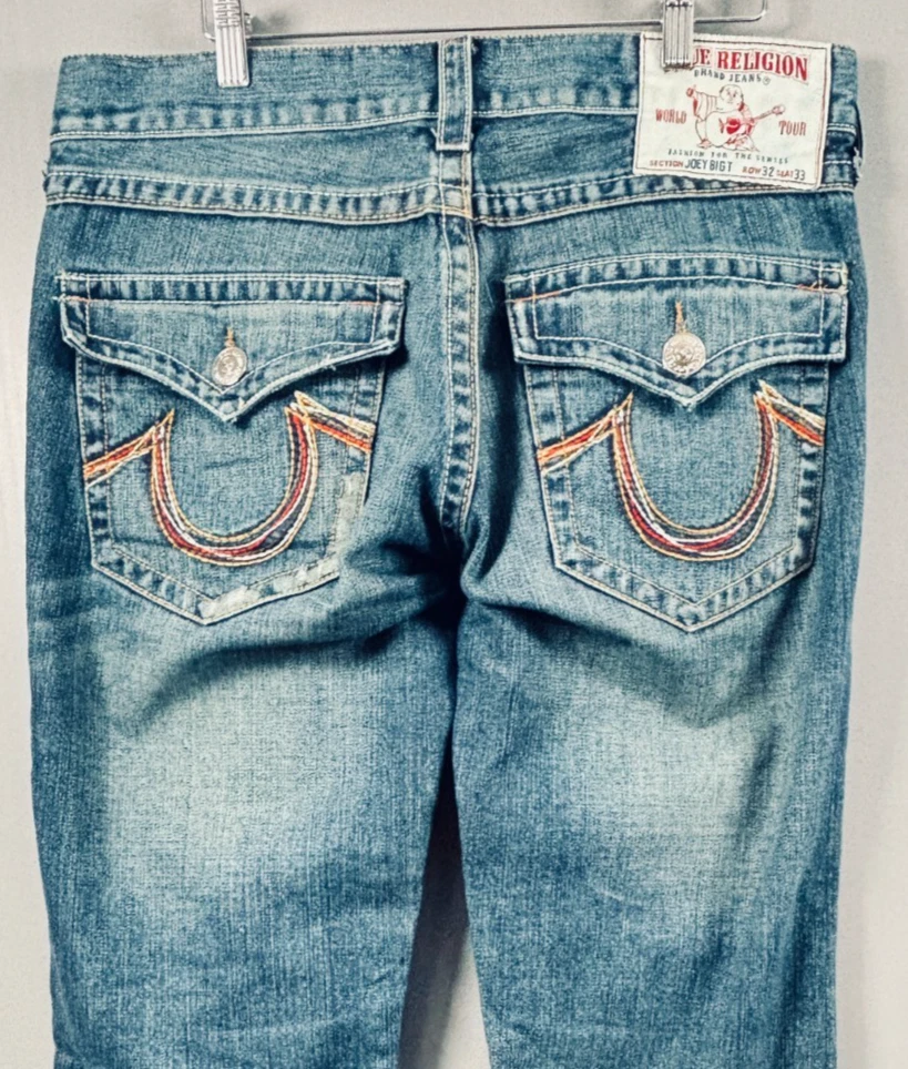 Preços baixos em True Religion Joey Big T jeans para Homens | eBay