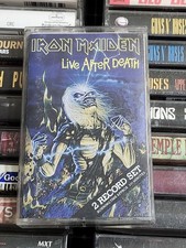Iron Maiden Live After Death Cassette Tape