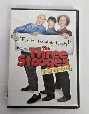 The Three Stooges The Movie DVD Widescreen 2012 New And Sealed 