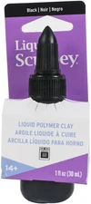 Sculpey Liquid 1oz-Black