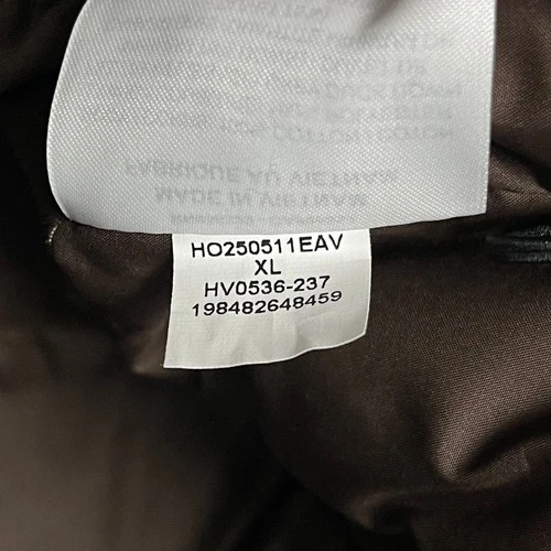 Jordan Flight Puffer Jacket Mens XL Baroque Brown Corduroy Duck Down Loose Fit image 14