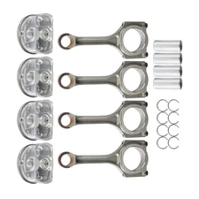 For Hyundai/Kia 2.4L/2.0L L4 2011-19 4× Connecting Rod Piston Kit 235102G552