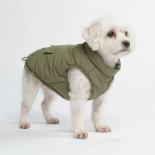 Dog Winter Jacket, Water-Resistant Coat, Warm Reflective Windproof Fleece-Int...