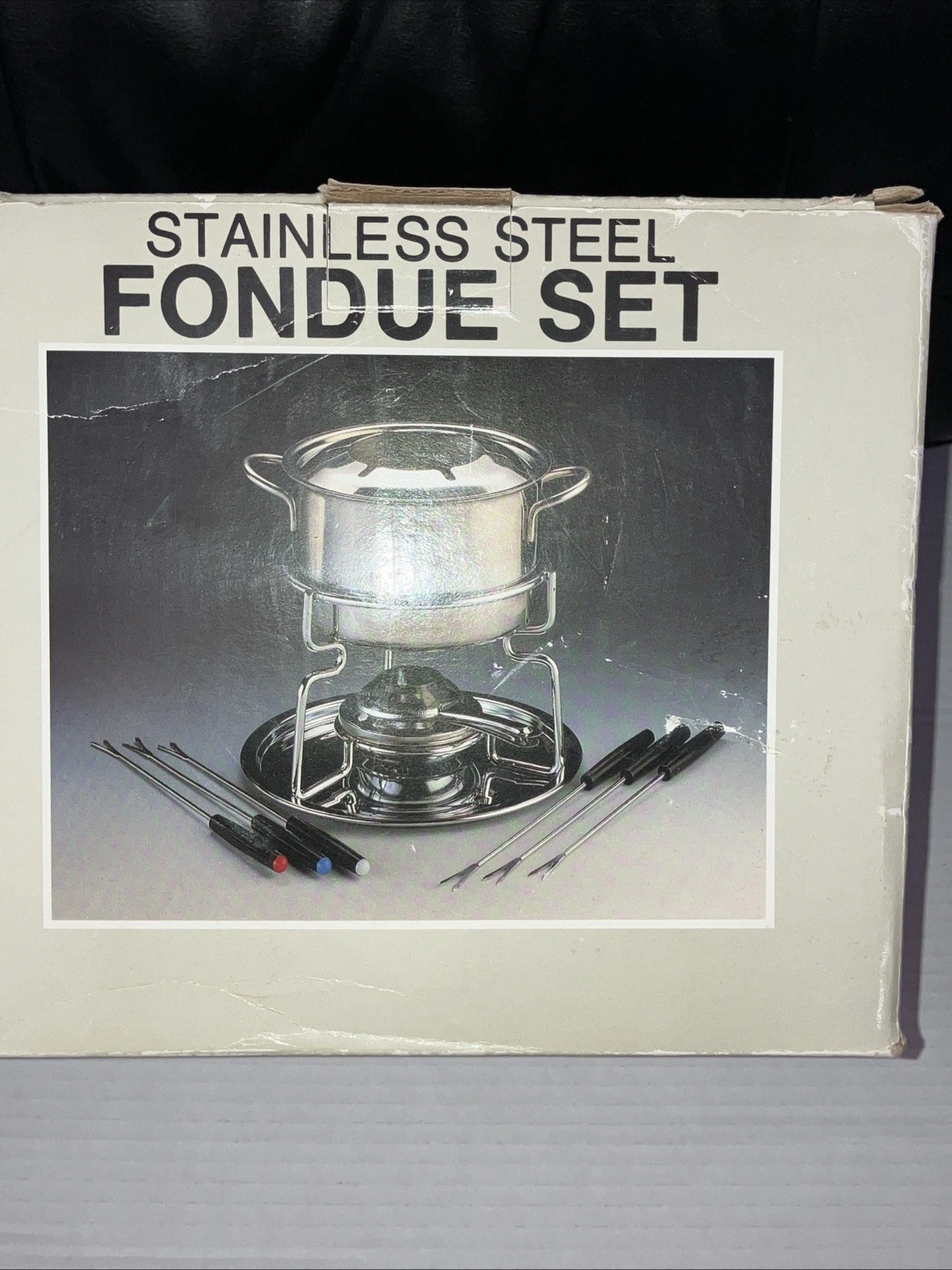 New Vintage Stainless Steel Fondue Set Everything Included
Opens in a new window or tab
