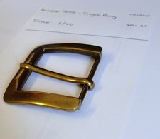 30 of 'Antique Brass' -  40mm Buckles - Single Prong - Please see Pictures