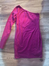 Forever 21 Pink Size Medium One Shoulder Dress*
