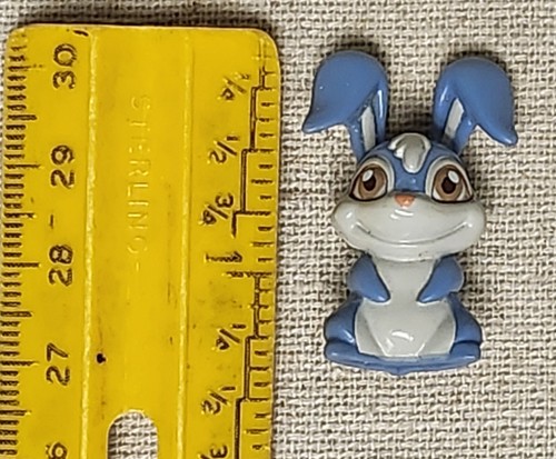 KIKO of Winx Club Mattel Blue Bunny Mini Figure PVC Rabbit Toy from Bloom Doll - Picture 8 of 8