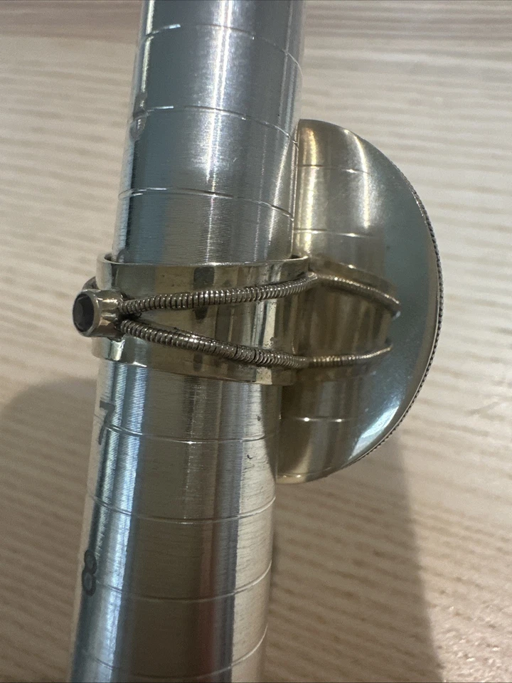 纯银火星和情人节紫色压玻璃向日葵戒指 - 6.5 — 第 4/4 张图片