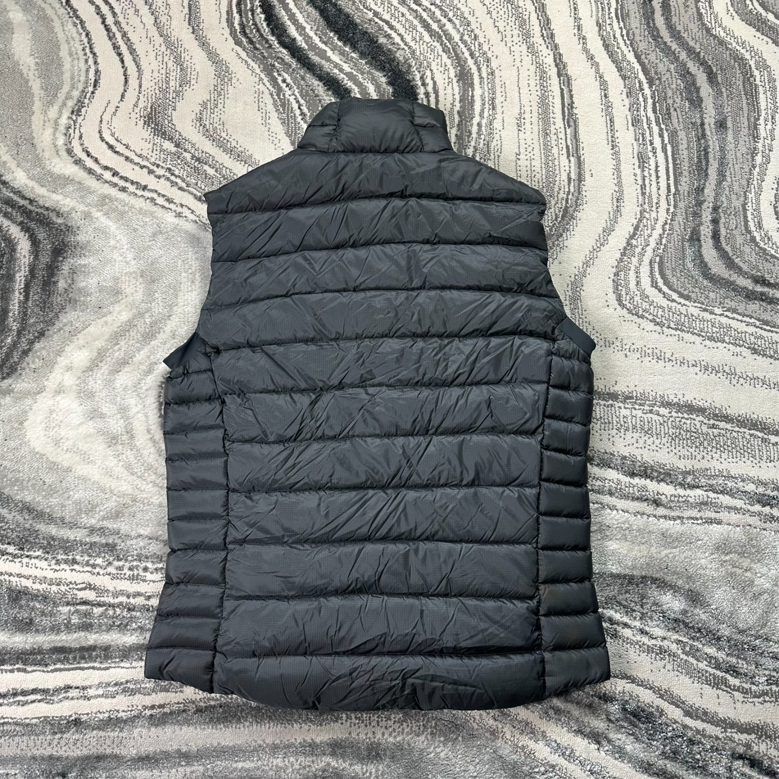 Vintage Rab Electron Grey Down Fill Size Large Puffer Body Warmer Gilet Vest image 8