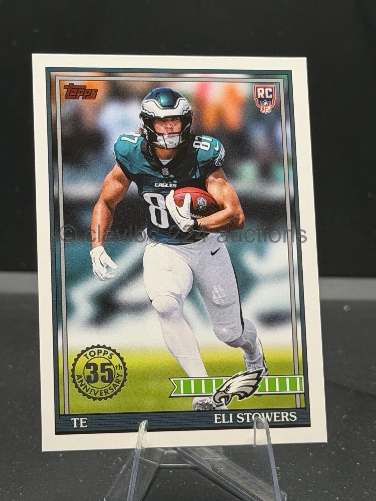 NFL 2026 TOPPS - Eli Stowers - 1991 Topps Football #91TR-39 RC Eagles insert