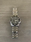 Seiko SKJ Series Kinetic Sports 200 Black With Black Bezel 5M43 Vintage 90s Runs