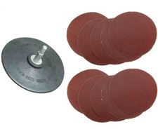 125Mm Rubber Backing Pad + 10 Sanding Discs For Drill PT 8.22 per disc