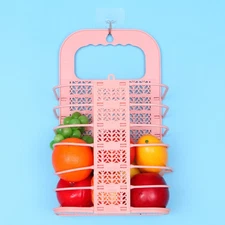 Harvest Basket for Garden Vegetables Hanging Onion and Potato Storage