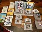 Nintendo 64 Sports Game Lot of 6 Cartridges Football, Basketball, WCW + Extras