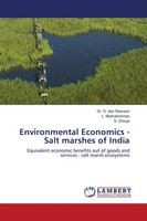 D. Asir Ramesh (U. A.) | Environmental Economics -Salt Marshes Of India | Buch