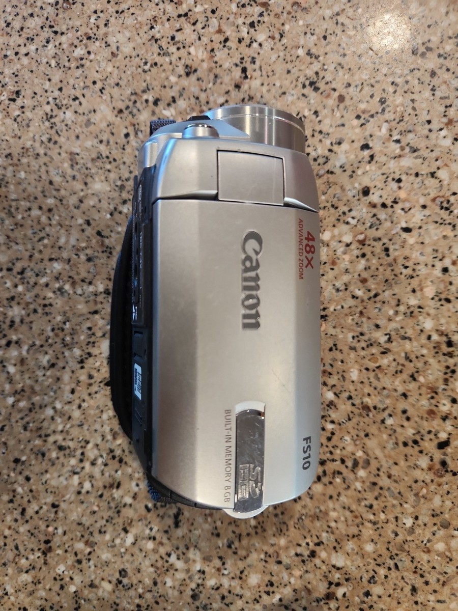 Canon FS10 Flash Media Camcorder for sale online | eBay