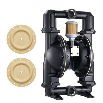 Air Operated Double Diaphragm Pump, 158 GPM, 2 inch Inlet & Outlet Pneumatic Was