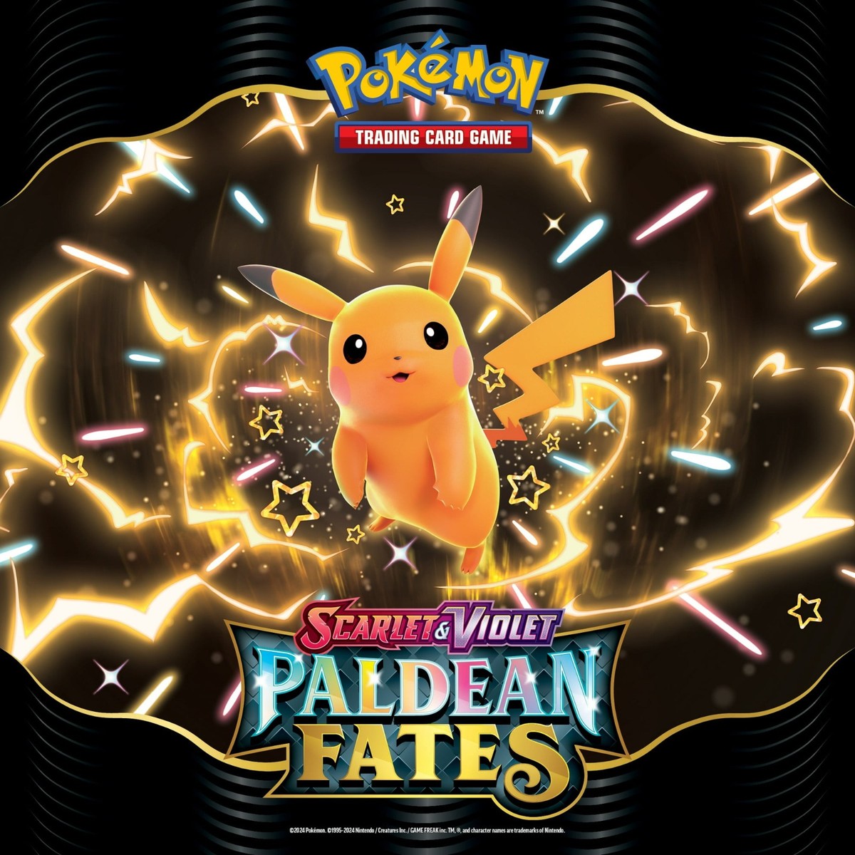 Pokemon TCG PALDEAN FATES Great Tusk Iron Treads Ex Premium