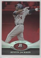 2011 Bowman Platinum Red Austin Jackson #10 1u6