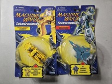 Machine Wars Evil Decepticon Megatron Hubcap By Hasbro 1996 Kenner Nib Lot 2