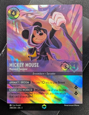 Mickey Mouse - Wayward Sorcerer 208/204	Enchanted Disney Lorcana English Card