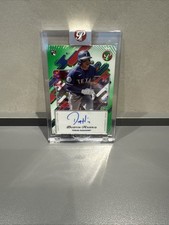 2025 Topps Pristine Baseball Green Dustin Harris #PA-DH RC Auto TX Rangers /150