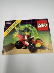Lego 6896 Space M-Tron Celestial Forager & 6833 Beacon Tracer INSTRUCTIONS ONLY