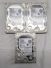 Lot of 3 Western Digital HUS726T4TAL4205 4TB ...