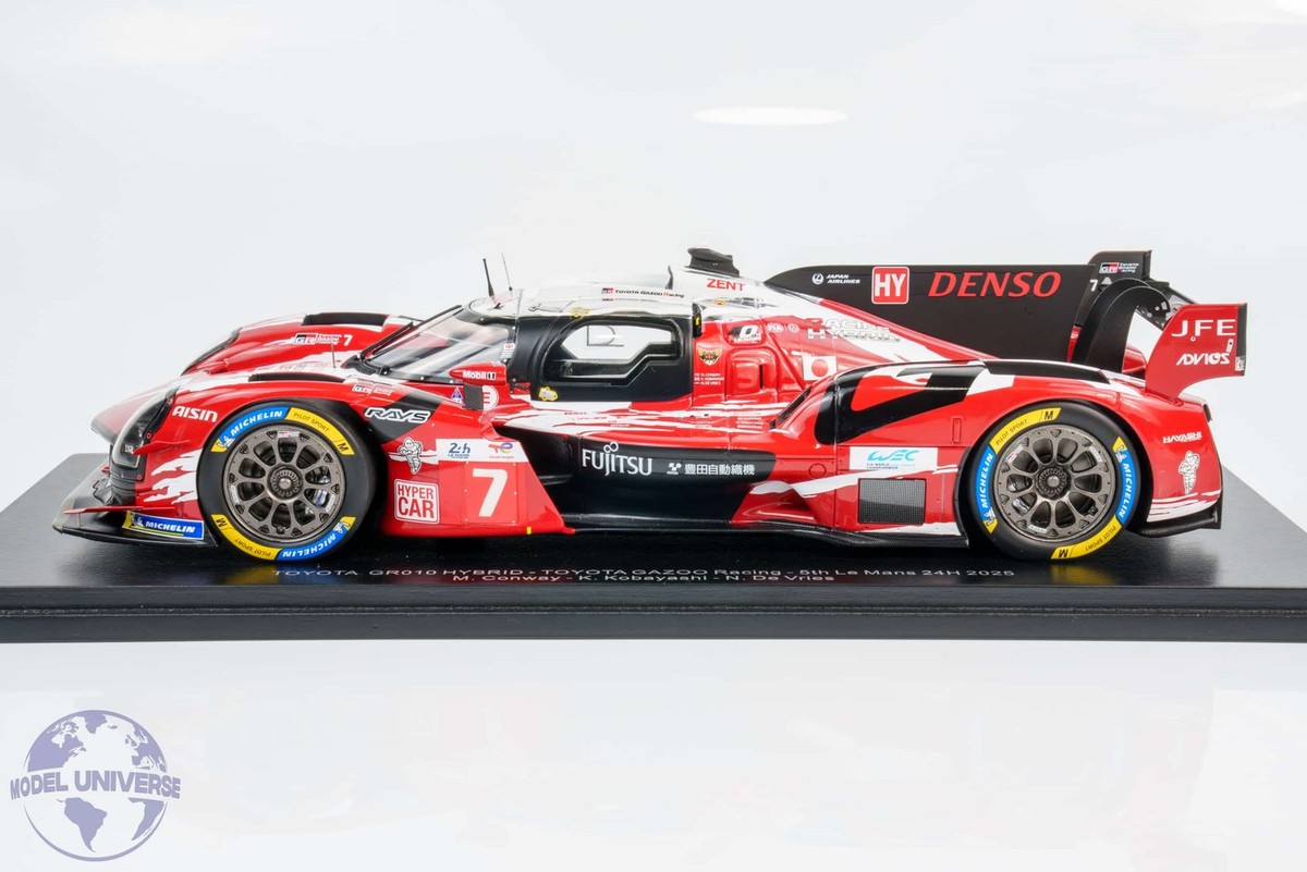 Spark - 1:18 Toyota GR010 Hybrid No.7 Gazoo Racing 5th Place 2025