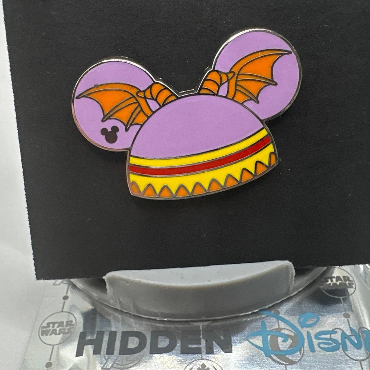 2024 Disney WDW EPCOT Figment Completer Chaser Hidden Mickey Pin Ear Hats
