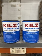 Kilz 2 Latex Interiorexterior Sealer Stain Blocking Primer White 2 Pack