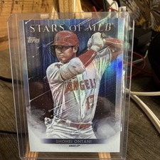 SHOHEI OHTANI 2022 TOPPS CHROME STARS OF THE MLB #SLMBC-24 ANGELS